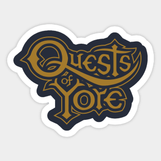 Quests of Yore Sticker